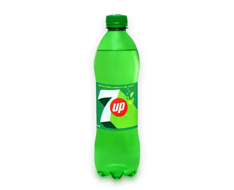7UP 500ml original branded bottle