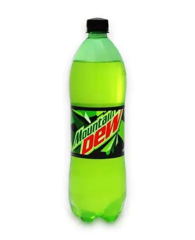 Mountain Dew 1 litre original branded bottle