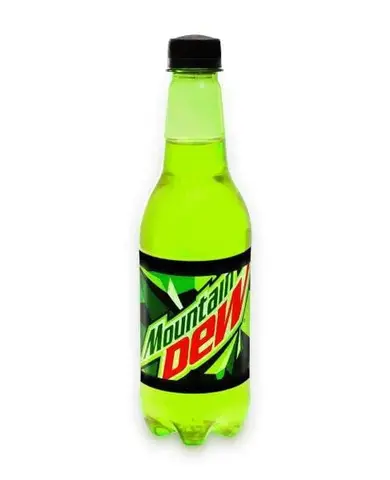 Mountain Dew 500ml original branded bottle