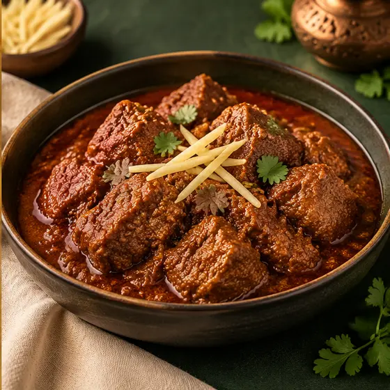 Illustrative photo of Beef Qorma