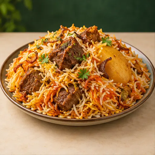 Illustrative photo of Beef Biryani